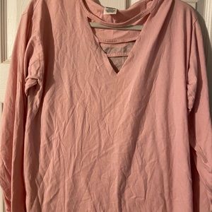 Pink brand long sleeve top
